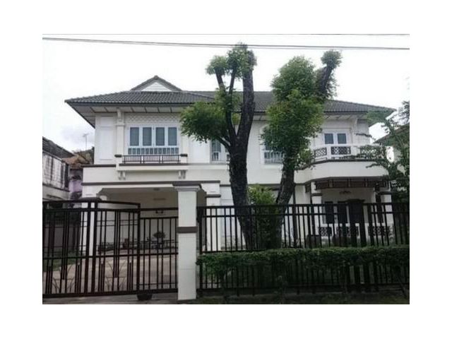 ADN470 ให้เช่าบ้านเดี่ยว 2 ชั้น 111 ตร.วา  Maneeya Masterpiece ถนนรัตนาธิเบศร์ ใกล้ MRT ไทรม้า
