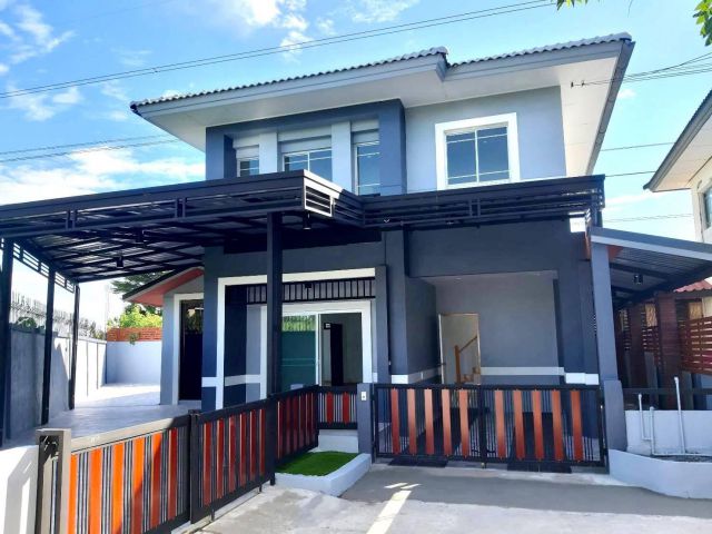 บ้านเดี่ยว 2 ชั้นหลังมุม #หมู่บ้านพร้อมพัฒน์2  ใกล้หทัยราษฏร์ 39 รีโนเวทใหม่พร้อมอยู่ บ้านทำเลเลียบคลองสอง