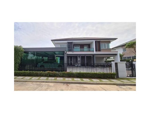 P1803 ADN298 ขายบ้านเดี่ยว 2 ชั้นหลังมุม 118 ตร.วา Built-in ตกแต่งหรู THE GRAND ปิ่นเกล้า บรมราชชนนี ใกล้ม.มหิดล