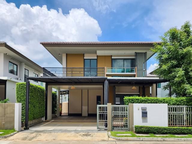 (ขาย) ** BURASIRI บุราสิริ ราชพฤกษ์ – 345 (บ้านใหม่) ยังไม่เคยพักอาศัย ต่อเติมรอบบ้านอย่างดี **
