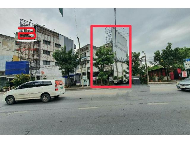 อาคารพาณิชย์ หลังริม แยกตลาดวงศกร เนื้อที่ 26.8 ตรว. ถนนสายไหม เขตสายไหม