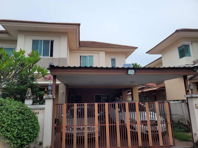 บ้านเดี่ยว 2 ชั้น #หมู่บ้านเคซีเนเชอรัลซิตี้ พร้อมอยู่ ทำเลสะพานสูงใกล้พาซิโอ เพียวเพลสเดินทางสะดวกใกล้สนามบินสุวรรณภูมิ