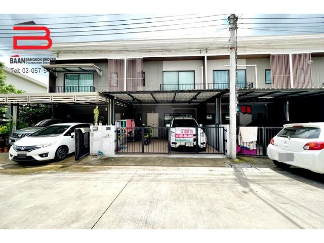 ทาวน์โฮม โครงการ เดอะ คอนเนค 44 กาญจนา - กันตนา เนื้อที่ 20.4 ตรว. ถนนกาญจนาภิเษก อำเภอบางใหญ่ นนทบุรี