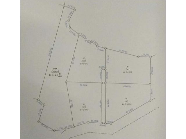 ติดถนนคอนกรีต สูงเสมอถนน ไม่ต้องถม ที่สวยอยู่ในหมู่บ้าน เนื้อที่ 1 ไร่