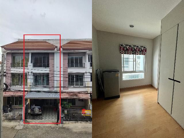 HR1543 ให้เช่าบ้าน กลางเมืองลาดพร้าว 101 บางกะปิ บิ้วอินสวย 3 ชั้น 3ห้องนอน 3ห้องน้ำ