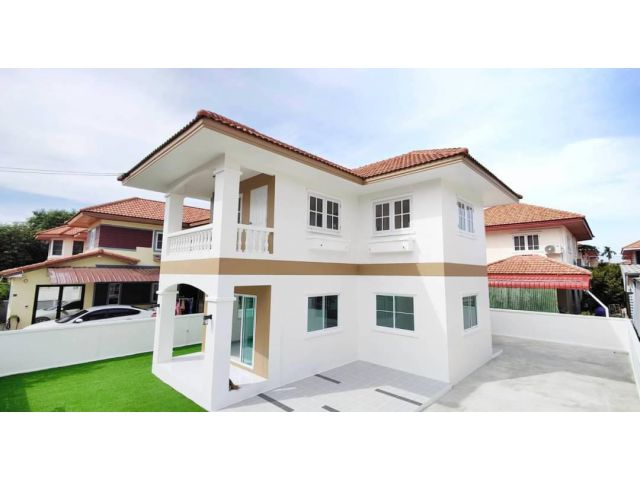 บ้านเดี่ยว 2ชั้น 56.3 ตร.ว. หมู่บ้านเฟื่องสุข ทำเลดี ใกล้ห้างสรรพสินค้า เซ็นทรัล เวสท์เกต , BIG C บางใหญ่ , รพ.เกษมราษฎร์