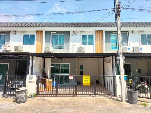 บ้าน2ชั้น หมู่บ้านพฤกษา116 ย่าน มหาวิทยาลัย ราชมงคลคลอง6 ธัญบุรี ต.คลองหก อ.คลองหลวง จ.ปทุมธานี