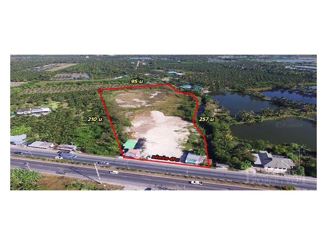 ที่ 11 ไร่เศษ ติดถนนบ้านแพ้ว-พระราม 2 ถมพร้อมใช้ เดินทางสะดวก เพียงไร่ละ 6.5 ล้าน- KK3256S