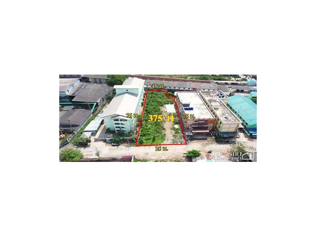 ลุย สร้างหอพัก/โกดัง บนเนื้อที่ 1 ไร่ ทันที ถนนกว้าง แวดล้อมครบ ซอยสุชัย ใกล้พระราม2 - KK3054S