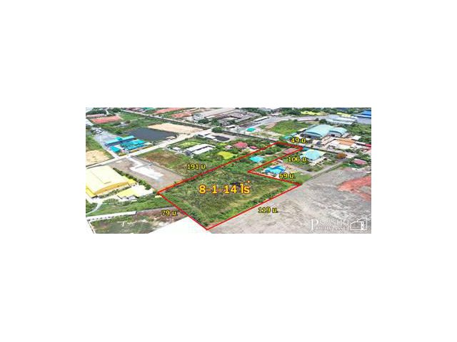 สร้างโรงงานได้มากถึง 6,500 ตร.ม.บนที่ดิน 8 ไร่เศษ ติดคลอง เดินทางสะดวก เพียง 1.3 กม. ถ. เอกชัย และ 2.3 กม. ถ.พระราม 2 -