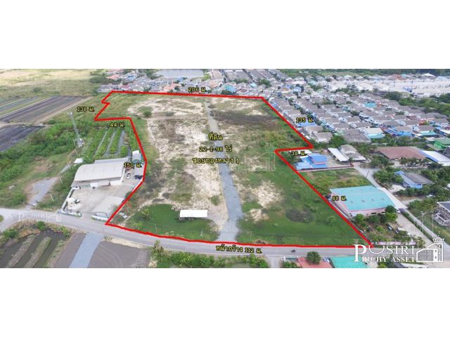 สร้างโรงงานและโครงการของคุณ ให้มีกำไรและเร็วกว่าที่อื่น กับที่ดิน 22 ไร่เศษ ฮวงจุ้ยแบบเทพๆ ใกล้พุทธสาครเพียง 3.5 กม.  KK