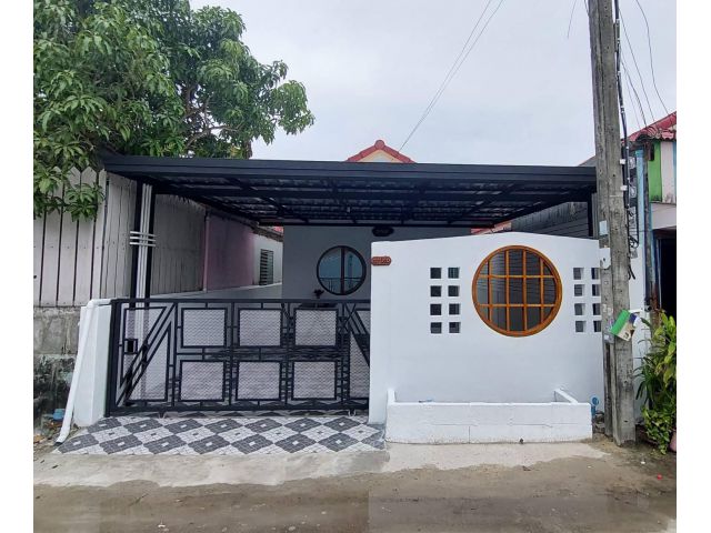 บ้านชั้นเดียว #หมู่บ้านสุขประชา ซอยประชาร่วมใจ 41 ตกแต่งใหม่ พื้นปูกระเบื้อง แกรนิตโต้ใหม่ทั้งหลังห้องน้ำเปลี่ยนสุขภัณฑ์