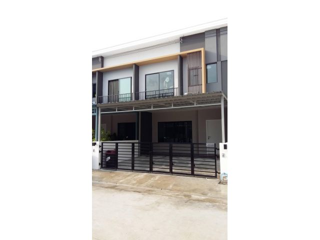 U1209 ให้เช่าบ้านทาวน์เฮ้าส์ 2 ชั้น เดอะคอนเนค พัฒนาการ 44  (For Rent The Connect Pattanakarn 44) บ้านพร้อมเฟอร์ครบ ทำเล