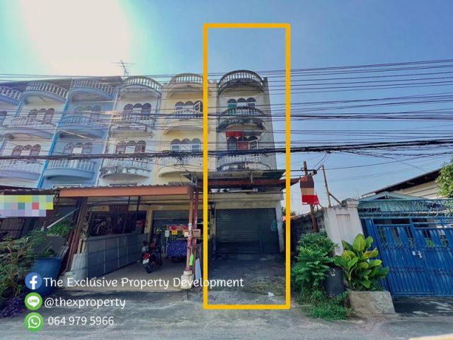 ขาย/เช่า อาคารพาณิชย์ 3.5 ชั้น ใกล้สถานีรถไฟฟ้าสายสีเขียว สถานีคูคต ทำเลดี พหลโยธิน62