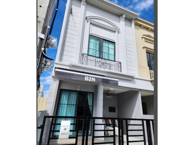 HS0570 ขายทาวน์โฮม2ชั้น ใกล้เมกะ บางนา 2ห้องนอน 3ห้องน้ำ  Siriplace Mega BangNa