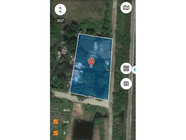 ที่ดินวิวภูเขาใกล้เรือนไทยเหมืองทอง 410ตรว. 6ล้าน ต.เหมือง อ.เมือง จ.ชลบุรี