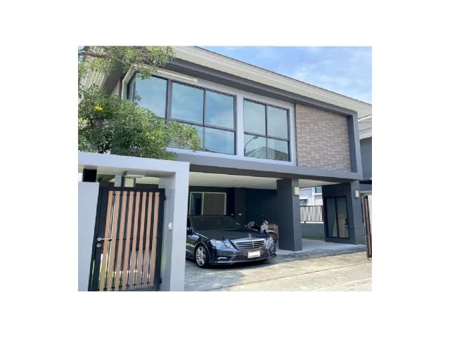 ปล่อยเช่าบ้านเดี่ยว2 ชั้น *หลังมุม ตกแต่งสวย พร้อมอยู่(โชคชัย4,ปากซอย มี BTS โชคชัย4)