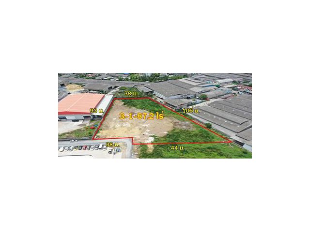 ขายที่ม่วงเเท้ 3 ไร่เศษ ถมแล้ว60% อ้อมใหญ่ ใกล้ ถ.เพชรเกษม 1.4 กม. แวดล้อมด้วยโรงงาน - KK5111S