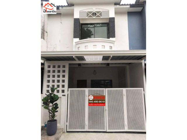 ทาวน์เฮ้าส์ 2 ชั้น 18 ตร.ว. หมู่บ้านนันทิชา3/8 ถนนไทรน้อย บ้านสวย ราคาถูก ผ่อนสบายๆ ปรับปรุงใหม่ บ้านพร้อมอยู่