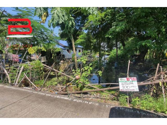 ที่ดินเปล่า ซอยวัดลาดปลาดุก เนื้อที่ 100 ตรว. ถนนกาญจนาภิเษก อ.ไทรน้อย จ.นนทบุรี