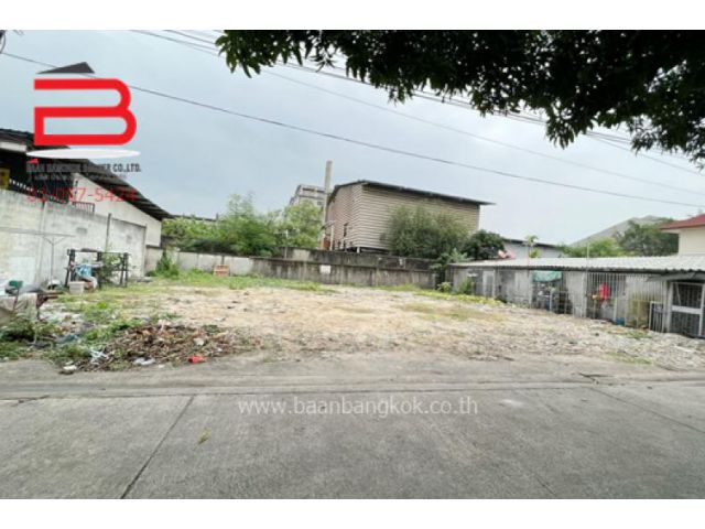 ที่ดินเปล่าถมแล้ว แปลงมุม สุขสวัสดิ์ 76 แยก 6 เนื้อที่ 94 ตรว. ถนนสุขสวัสดิ์ อ.พระประแดง จ.สมุทรปราการ