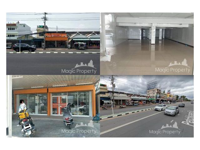 ขายร้านค้า 2.5 ชั้น ตั้งอยู่ที่ถนน.เพชรเกษม อำเภอหัวหิน ประจวบคีรีขันธ์