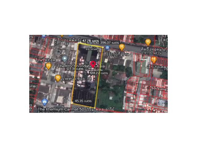 ขายที่ดินติดถนนประดิพัทธ์ ขนาด 3-2-17 ไร่  796ล้าน