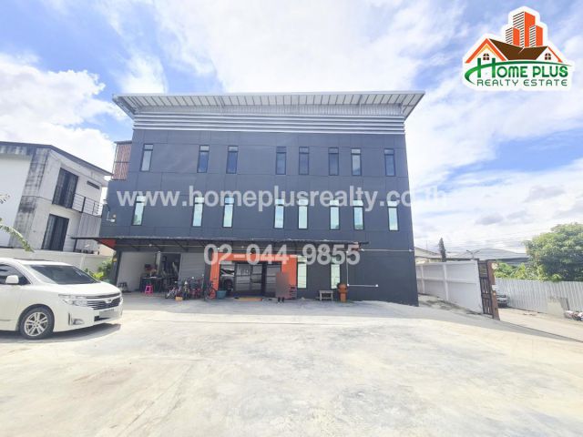 ที่ดินพร้อมอาคารสำนักงาน 3 ชั้น ซอยเฉลิมพระเกียรติ 65 (ใกล้สำนักงานเขตประเวศ)