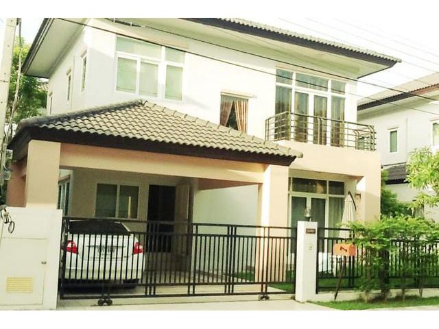 ขายบ้านเดี่ยว หมู่บ้านรสาพาร์คเลน ย่านวัชรพล