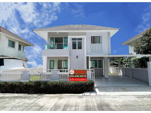 บ้านเดี่ยว 2 ชั้น 50.6 ตรว. หมู่บ้านชวนชมรัตน์1 รีโนเวทใหม่ สวยมาก พร้อมอยู่