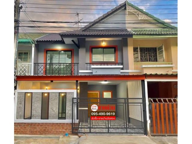 ทาวน์เฮ้าส์ 2 ชั้น 18 ตร.ว. บ้านสวย ทำเลดี ราคาไม่แพง #หมู่บ้านพฤกษา14A #ถนนวัดลาดปลาดุก
