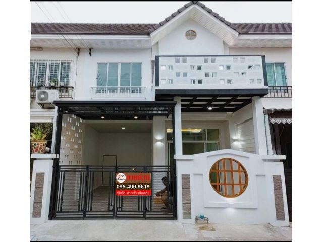 ทาวน์เฮ้าส์ 2 ชั้น 20.30 ตร.ว. หมู่บ้านจิราวดี1 ทรายทอง​ 15​ ติวา​นนท์​ 45​ หลัง​กองฉลาก​ ใกล้รถไฟฟ้าสายสีชมพู สถานีสามั