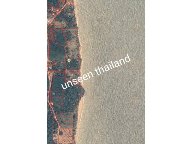 อสังหาริมทรัพย์พร้อมขายเช่า  ขายที่ติดทะเล ประจวบ