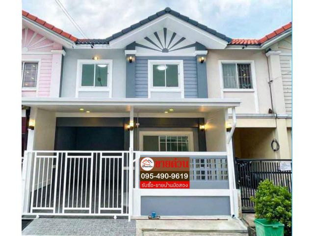 #ทาวน์เฮ้าส์ 2 ชั้น 18 ตร.ว. ทำเลดี 4 ห้องนอน #หมู่บ้านพฤกษา​ 33 #ถนนวัดลาดปลาดุก