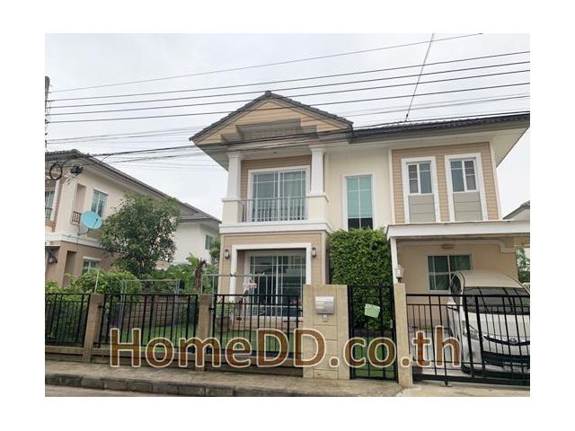 บ้านเดี่ยว บางนา25 หลังมาร์เก็ตวิลเลจสุวรรณภูมิ ติดถนนใหญ่ บางพลี สมุทรปราการ H-6174