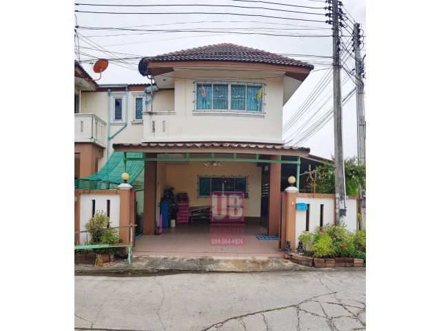 ขายและให้เช่าบ้านแฝดสไตล์บ้านเดี่ยวหลังใหญ่หัวมุม พิกัด : HOME DD เก้ากิโล