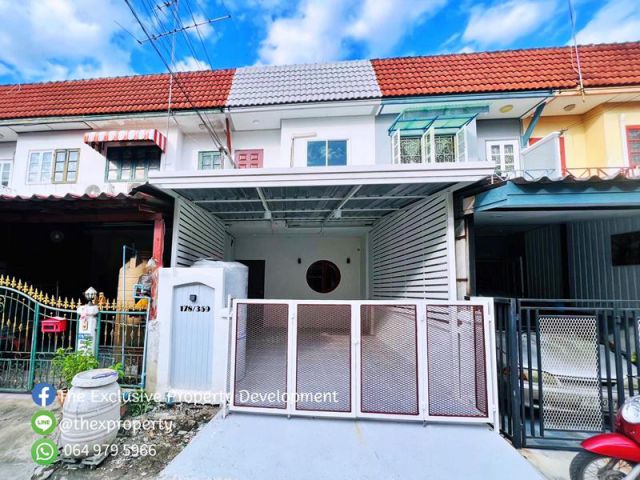 ขายทาวน์เฮ้าส์ หมู่บ้าน บัวทอง4 ราคาถูก รีโนเวทใหม่ พร้อมเข้าอยู่