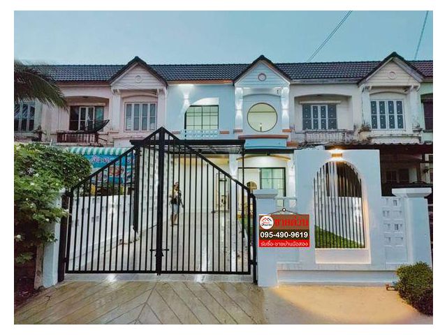 ทาวน์เฮ้าส์ 2 ชั้น 34 ตร.ว. หมู่บ้านบุศรินทร์​ ถนน​กาญจนา​ภิเษก​ ซอยบ้านกล้วย​-ไทรน้อย​ ใกล้​เซ็นทรัล​เวสต์​เกต​ รถไฟฟ้า