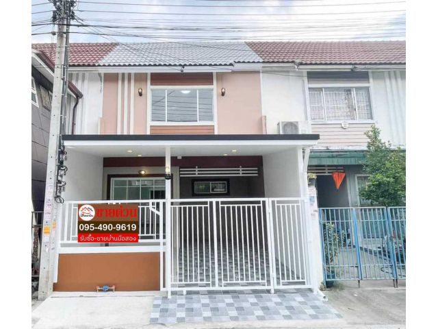 #ทาวน์เฮ้าส์ 2 ชั้น บ้านสวย ทำเลดี ตกแต่งพร้อมอยู่ #หมู่บ้านพฤกษา45 #ถนนวัดปลาดุก
