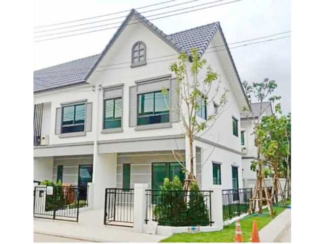 เปิดซิงทาวน์โฮมหัวมุม ABAC บางนา  ตลาดเ บางบ่อ