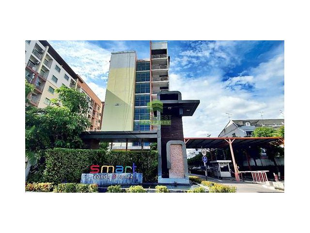 สมาร์ทคอนโด พระราม 2 SMART CONDO RAMA 2 ขายด่วน ห้องชุด ชั้น 4 เนื้อที่ 28.50 ตร.ม อาคาร D พร้อมอยู่ ทำเลดี