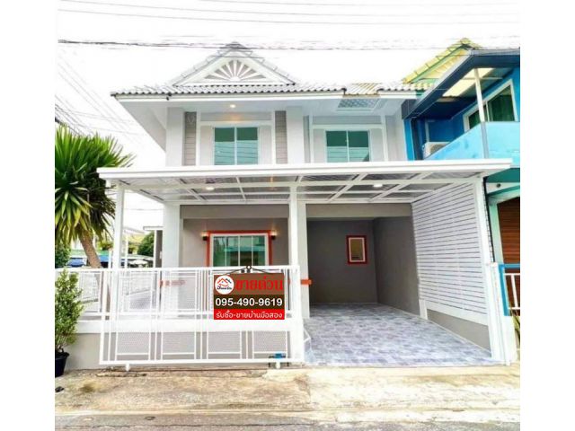 ทาวน์เฮ้าส์ 2 ชั้น 23.9 ตร.ว. หมู่บ้านพฤกษา30/1(หลังมุม) ถนนวัดลาดปลาดุก รีโนเวทใหม่ บ้านสวยมาก พร้อมอยู่