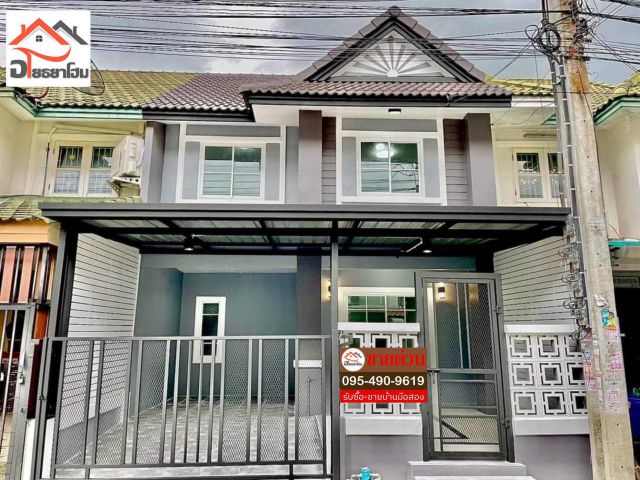 #ทาวน์เฮ้าส์ 2 ชั้น 18 ตร.ว. บ้านสวยพร้อมอยู่  ทำเลดีๆๆ  ใกล้เซ็นทรัลเวสเกต #หมู่บ้านพฤกษา26 #ซอยแก้วอินทร์บางใหญ่