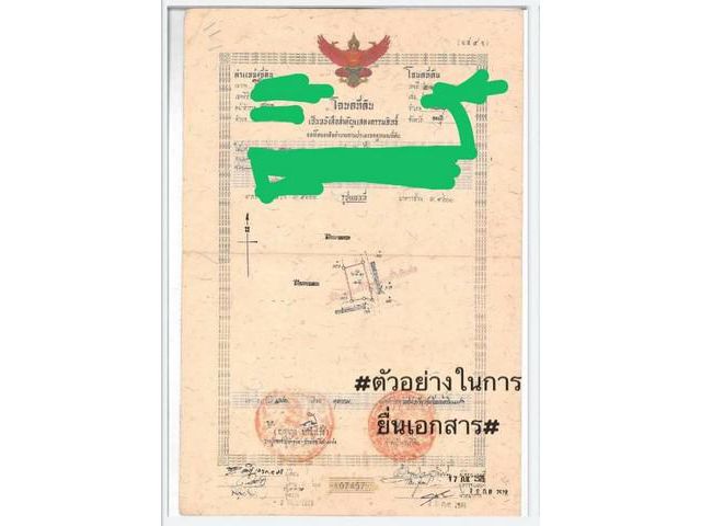 ขายที่ดินแถวเทศบาลตำบลหัวถนน อ.พนัสนิคม จ.ชลบุรี