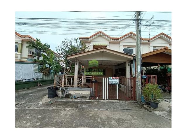 หมู่บ้านพนาลี 34 ประชาอุทิศ 90 ขายด่วน ทาวน์เฮ้าส์ 2 ชั้น เนื้อที่ 23.90 ตร.ว ทำเลดี แปลงมุม ราคาถูก