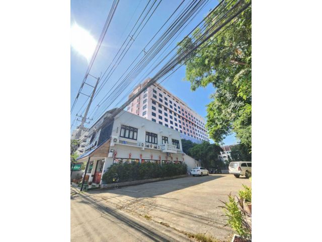 ขายที่ดิน+อาคารพานิชย์ขนาด 2คูหาในย่านเศรษฐกิจ  ถ.ช้างคลาน พร้อมผู้เช่า