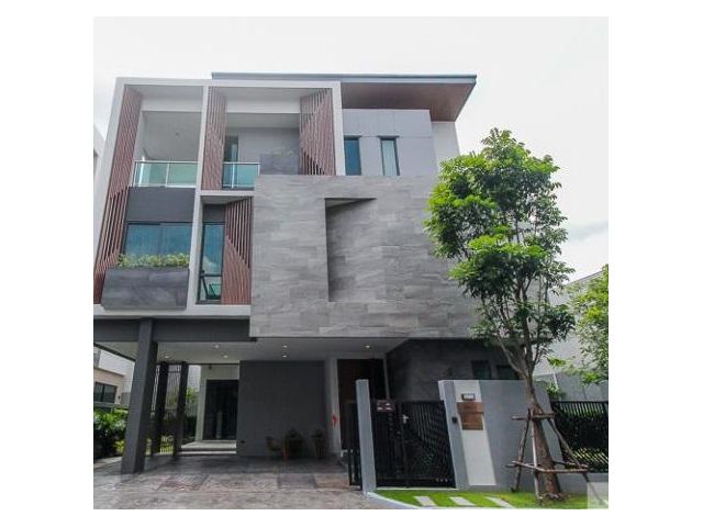 HR1605 ให้เช่าบ้านเดี่ยว 3 ชั้น พัฒนาการ 32 โครงการสุดหรู THE GENTRY 4 ห้องนอน 5 ห้องน้ำ