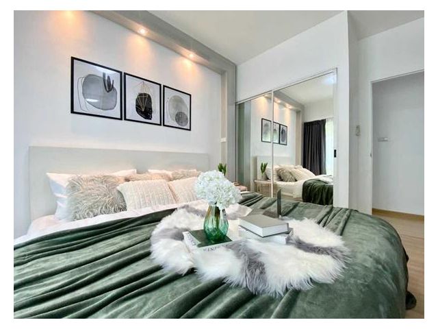 ขาย คอนโด A space สุขุมวิท 77  ห้องตกแต่งใหม่ For Sale A Space Sukhumvit 77