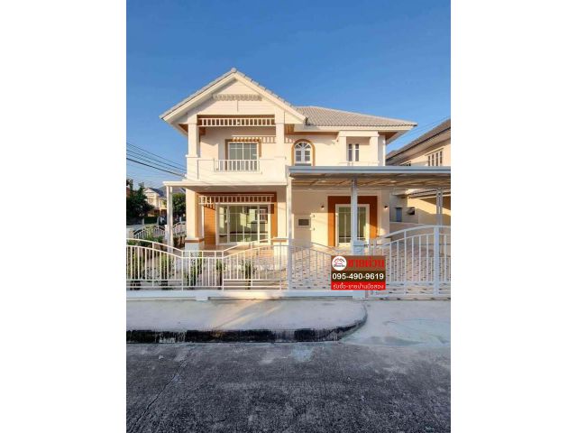 #บ้านเดี่ยว 2 ชั้น พื้นที่ 53 ตรว. ตกแต่งสวยพร้อมอยู่ ติดถนนบางกรวย-ไทรน้อย #หมู่บ้านจิรกานต์ 1 ถนนเมน(หลังมุม)