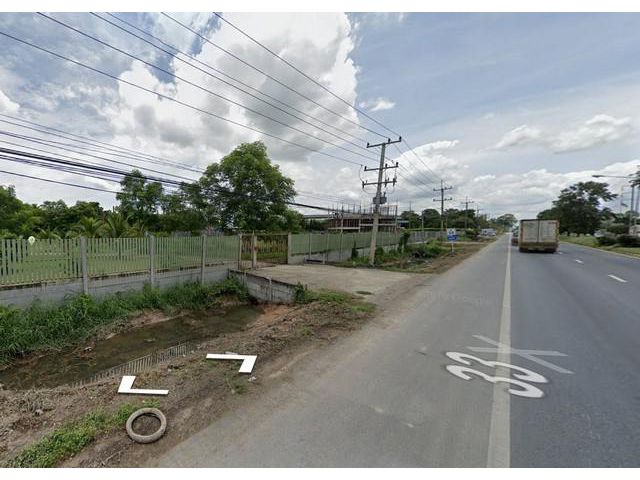 ขายบ้านพร้อมที่ดินป่าขะ 4 ไร่ ติดถนนเส้นสุวรรณศร 33 บ้านนา นครนายก